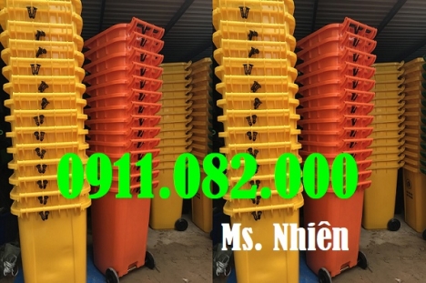 Phân phối thùng rác 120 lít 240 lít giá rẻ tại kiên giang- thùng rác siêu rẻ- lh 0911.082.000