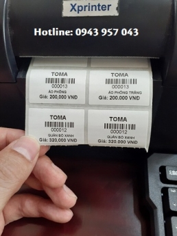 Combo máy tính tiền dành cho shop quần áo tại Sóc Trăng