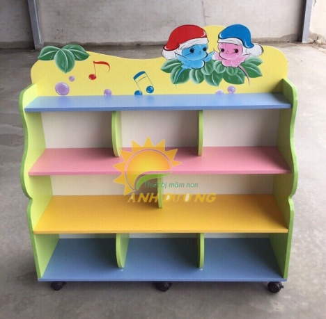 Nơi chuyên cung cấp kệ gỗ mầm non dành cho bé yêu