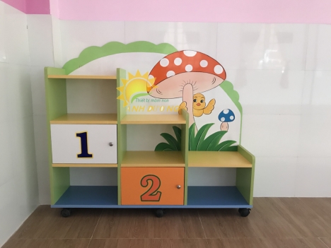Nơi chuyên cung cấp kệ gỗ mầm non dành cho bé yêu