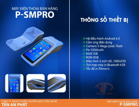 Máy Pos cầm tay - giải pháp bán hàng siêu rẻ cho cà phê - nhà hàng tại ĐakLak        