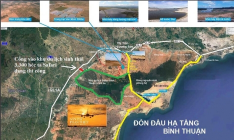 BÁN ĐẤT CÓ SỔ - TỈNH BÌNH THUẬN - GIÁ 70TR/1000M2