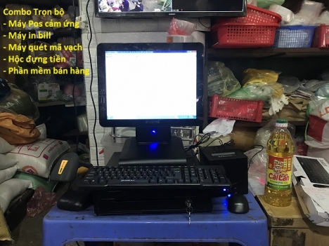 Máy tính tiền cảm ứng cho cửa hàng tạp hóa ở Hà Nội