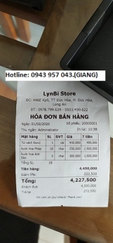 Long An lắp full bộ cảm ứng tính tiền cho cửa hàng túi xách giá rẻ