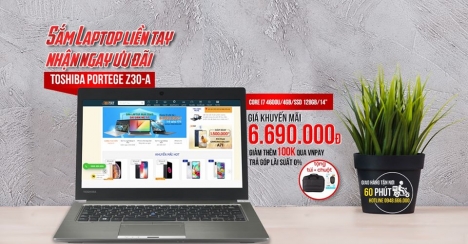 SẮM LAPTOP LIỀN TAY NHẬN NGAY ƯU ĐÃI