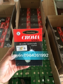Hộp 200 lưỡi lam Croma Premium siêu sắc