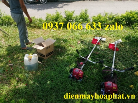 Địa chỉ bán  Máy cắt cỏ (phát cỏ) mini cầm tay đeo vai, lưng Honda GX35 uy tín nhất, giá rẻ nhất