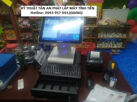 Cung cấp máy pos giá rẻ cho shop đồ chơi giá rẻ tại Sóc Trăng