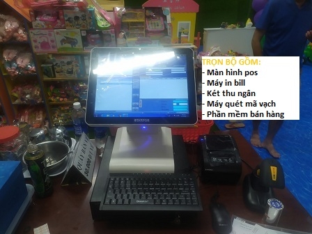 Cung cấp máy pos giá rẻ cho shop đồ chơi giá rẻ tại Sóc Trăng