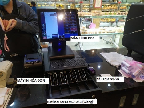 Máy tính tiền cho cửa hàng Đôrêmon tại Tiền Giang giá rẻ