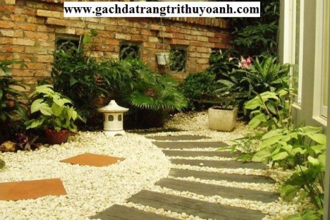 Sỏi trắng, sỏi trắng trang trí,sỏi trắng xay, sỏi trắng nhân tạo