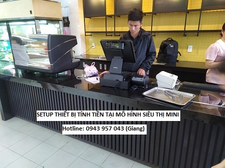 Bán máy tính tiền giá rẻ cho cửa hàng bánh ngọt tại Hậu Giang