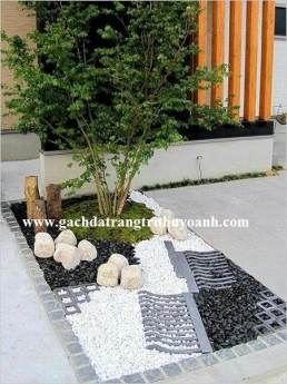 Sỏi trắng, sỏi trắng trang trí,sỏi trắng xay, sỏi trắng nhân tạo