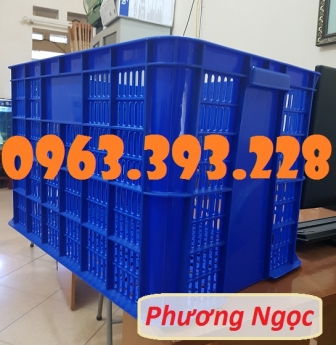 Sọt nhựa rỗng cao 39, sóng nhựa hở HS005, sọt nhựa công nghiệp đựng hàng