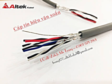 Nhà phân phối cáp tín hiệu chống nhiễu Altek Kabel giá tốt      
