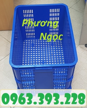 Sọt nhựa rỗng cao 39, sóng nhựa hở HS005, sọt nhựa công nghiệp đựng hàng