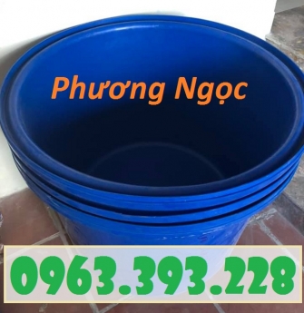 Thùng nhựa tròn đựng hải sản, thùng nhựa nuôi tôm, bồn nhựa công nghiệp