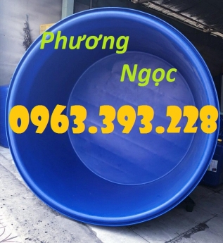 Thùng nhựa tròn đựng hải sản, thùng nhựa nuôi tôm, bồn nhựa công nghiệp