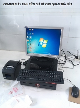 Bán thanh lý máy tính tiền tại Hà tỉnh cho quán trà chanh/trà sửa