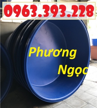 Thùng nhựa tròn đựng hải sản, thùng nhựa nuôi tôm, bồn nhựa công nghiệp