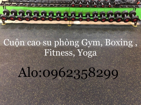 thảm phòng tập gym fitness