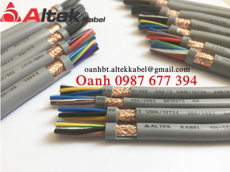 Cáp điều khiển, cáp tín hiệu 4x0,5mm chống nhiễu, không chống nhiễu giá rẻ