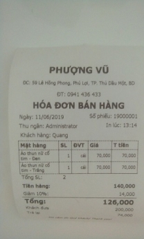 Cửa hàng quần áo thời trang setup máy tính tiền màn hình cảm ứng giá rẻ ở Bình Dương