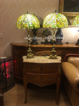Giao Lưu Cặp Đèn Tiffany Xuất Sứ Đức.