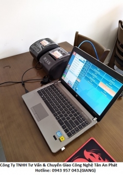 Trà Vinh lắp máy in tặng phần mềm mô hình quán ăn giá rẻ