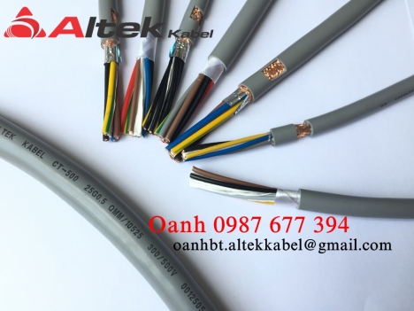 Cáp điều khiển, cáp tín hiệu 4x0,5mm chống nhiễu, không chống nhiễu giá rẻ