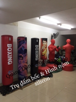 hình nhân tập võ silicon