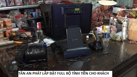 Tạp hóa tại Bạc Liêu lắp máy tính tiền cảm ứng giá sinh viên