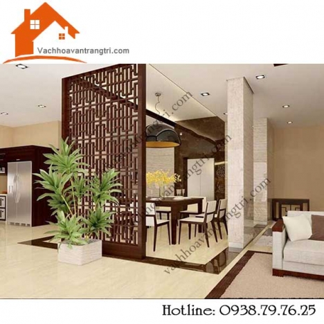 Gợi ý với mẫu vách ngăn nhà bếp hiện đại