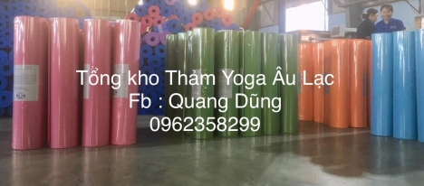 thảm tập yoga âu lạc 8mm