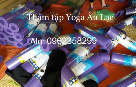 thảm tập yoga âu lạc 8mm