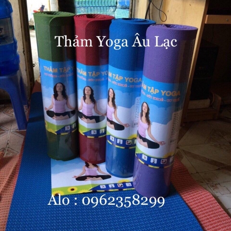 thảm tập yoga âu lạc