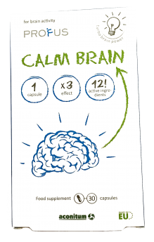 Calm Brain - viên bổ não tăng cường trí nhớ nhập khẩu từ Châu Âu