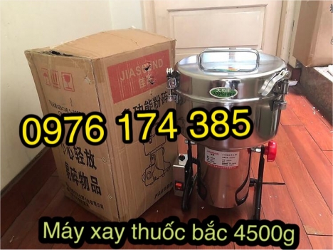 Máy xay thuốc bắc 4500g, máy xay bột thuốc nam siêu mịn