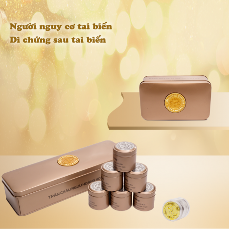 Trân châu ngưu hoàng hoàn dùng trong phòng chống & điều trị đột quỵ