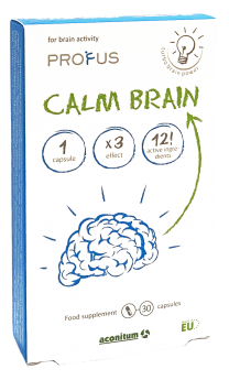 Calm Brain - viên bổ não tăng cường trí nhớ nhập khẩu từ Châu Âu