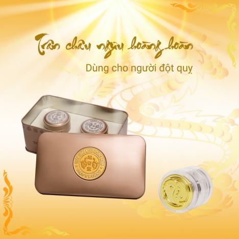 Trân châu ngưu hoàng hoàn dùng trong phòng chống & điều trị đột quỵ