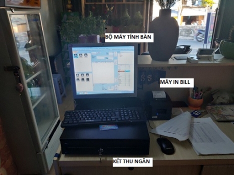 Thiết bị tính tiền giá rẻ cho shop mỹ phẩm tại Long An