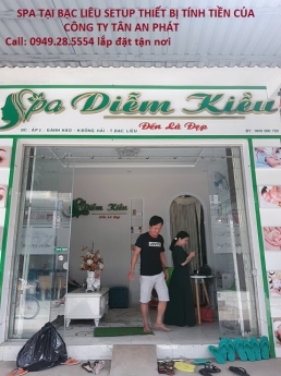 Máy in bill và phần mềm tính tiền giá rẻ tại Bạc Liêu cho quản lý Spa