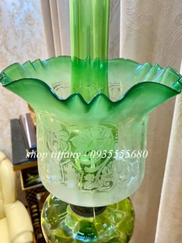 Giao lưu Đèn dầu tượng nữ thần Pháp cổ.