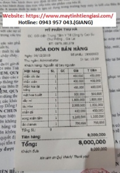 Bán combo phần mềm quản lý tại Hậu Giang giá rẻ cho shop mỹ phẩm