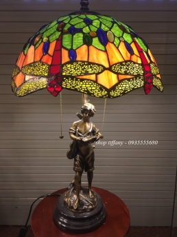Đèn Bàn Tiffany Pháp Cổ.