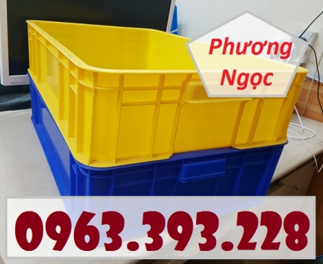 Thùng nhựa cao 15, thùng nhựa đặc HS007, thùng nhựa có nắp