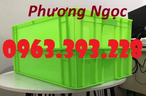 Thùng nhựa cao 15, thùng nhựa đặc HS007, thùng nhựa có nắp
