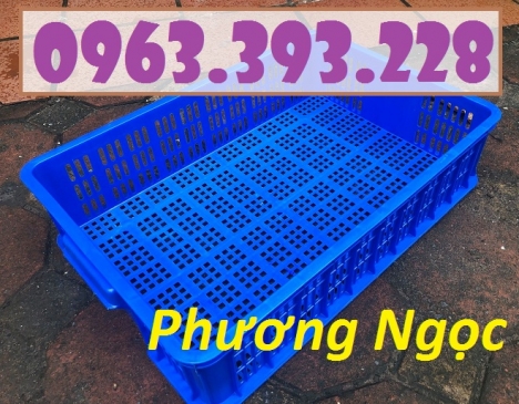 Sọt nhựa trưng bày hàng siêu thị, sọt nhựa cao 15, sọt nhựa HS008