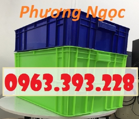 Thùng nhựa cao 15, thùng nhựa đặc HS007, thùng nhựa có nắp